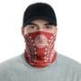 American Samoa Neck Gaiter - Tribal Pattern Red 2