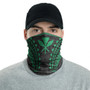 Hawaii Neck Gaiter - Tribal Pattern Green 2