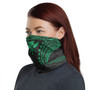 Hawaii Neck Gaiter - Tribal Pattern Green 1