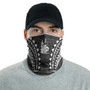 New Caledonia Neck Gaiter - Tribal Pattern White 2