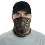 Niue Neck Gaiter - Tribal Pattern Gold 2