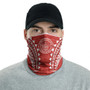 Palau Neck Gaiter - Tribal Pattern Red 2