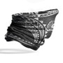 Samoa Neck Gaiter - Tribal Pattern White 4