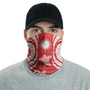 Marshall Islands Neck Gaiter - Turtle Tentacle White Red 2