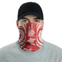 New Caledonia Neck Gaiter - Turtle Tentacle White Red 2