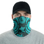 American Samoa Neck Gaiter - Turtle Tentacle Turquoise 2