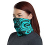 Chuuk Neck Gaiter - Turtle Tentacle Turquoise 1