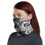 Fiji Crest Neck Gaiter - Turtle Tentacle White 1