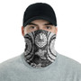 Tahiti Neck Gaiter - Turtle Tentacle White 2