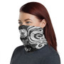 Tahiti Neck Gaiter - Turtle Tentacle White 1