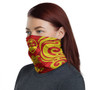 Guam Neck Gaiter - Turtle Tentacle Gold 1