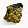 New Caledonia Neck Gaiter - Polynesian Pattern Gold 3