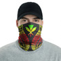 Hawaii Neck Gaiter - Polynesian Pattern Reggae 2