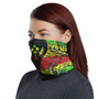 Kosrae Neck Gaiter - Polynesian Pattern Reggae 1