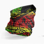 Polynesian Lion Neck Gaiter - Polynesian Pattern Reggae 3