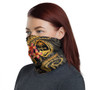 Guam Neck Gaiter - Plumeria Gold 1