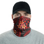 Kosrae Neck Gaiter - Plumeria Red 2