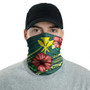 Hawaii Neck Gaiter - Hibiscus With Seal 2