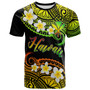 Hawaii Custom Personalised T-Shirt - Plumeria Polynesian Vibe Reggae 1