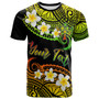 Kosrae Custom Personalised T-Shirt - Plumeria Polynesian Vibe Reggae 2