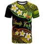 Pohnpei Custom Personalised T-Shirt - Plumeria Polynesian Vibe Reggae 2