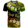 Yap Custom Personalised T-Shirt - Plumeria Polynesian Vibe Reggae 2