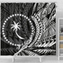 Chuuk State Shower Curtains - Wings Style 4