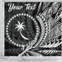 Chuuk State Shower Curtains - Custom Personalised Wings Style 3