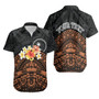 Chuuk Custom Personalised Hawaiian Shirts - Tribal Pattern Hibiscus 1