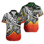 Fiji Hawaiian Shirts - Tribal Jungle Pattern Reggae Color 1