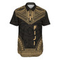 Fiji Polynesian Chief Hawaiian Shirts - Gold Version 1