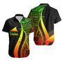 Tokelau Hawaiian Shirts - Reggae Polynesian Tentacle Tribal Pattern 1