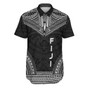 Fiji Polynesian Chief Hawaiian Shirts - Black Version 1