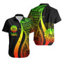 Tahiti Hawaiian Shirts - Reggae Polynesian Tentacle Tribal Pattern 1