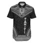 Tahiti Polynesian Chief Hawaiian Shirts - Black Version 1