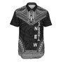 New Caledonia Polynesian Chief Hawaiian Shirts - Black Version 1