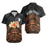 Yap Custom Personalised Hawaiian Shirts - Tribal Pattern Hibiscus 1