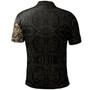 Polynesian Custom Personalised Polo Shirt - Maori Warrior Tattoo Full Color