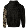 Polynesian Custom Personalised Hoodie - Maori Warrior Tattoo Full Color