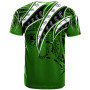 Philippines T-Shirt - Tropical Leaf Green Color 2