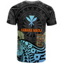 Kanaka Maoli T-shirt - Custom Personalised Kamehameha King and Tiki Mask Polynesian Culture