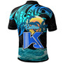 Hawaii Polynesian Polo Shirt - Kailua High School Surfrider Tropical Polynesian Culture Pride