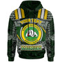 Hawaii Kaimuki High School Hoodie - Custom Kaimuki High School Polynesian Pattern Hoodie