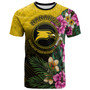 Hawaii Custom Personalised T-Shirt - Nanakuli High and Intermediate School Hawaiian Tropical Flowers T-Shirt