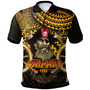 Hawaii Custom Personalised Polo Shirt - Waipahu High School Marauders Pirates Polynesian Tribal Pattern