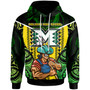 Hawaii Custom Personalised Hoodie - Moloka'i High School Polynesian Farmer with Tribal Pattern Hoodie