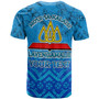 Tonga Custom Personalised T-Shirt - Lavengamalie College Logo With Tropical Flowers T-Shirt  2