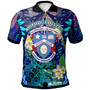 Tonga Custom Polo Shirt - Apifo'ou College Polynesian with Tribal Turtle Plumeria and Tonga Style