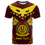 Tonga Custom T-shirt - Vava'u High Shool Tonga with Polynesian Patterns