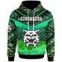 Hawaii Custom Hoodie - Konawaena High School with Polynesian Patterns